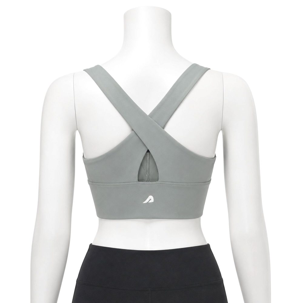 Boldfit Women’s Wire-Free Sports Bra – Grey