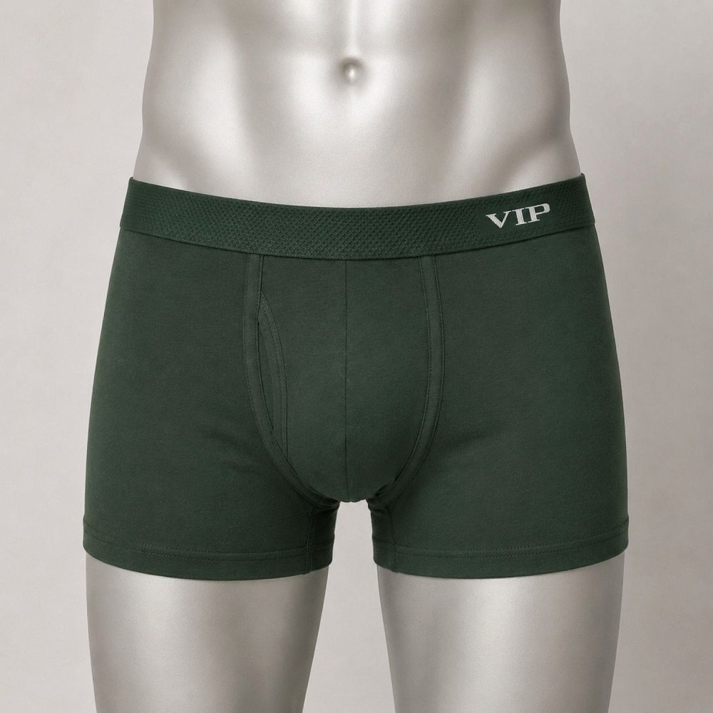 VIP Men’s Sensory Cotton Trunk Underwear – Pack of 3