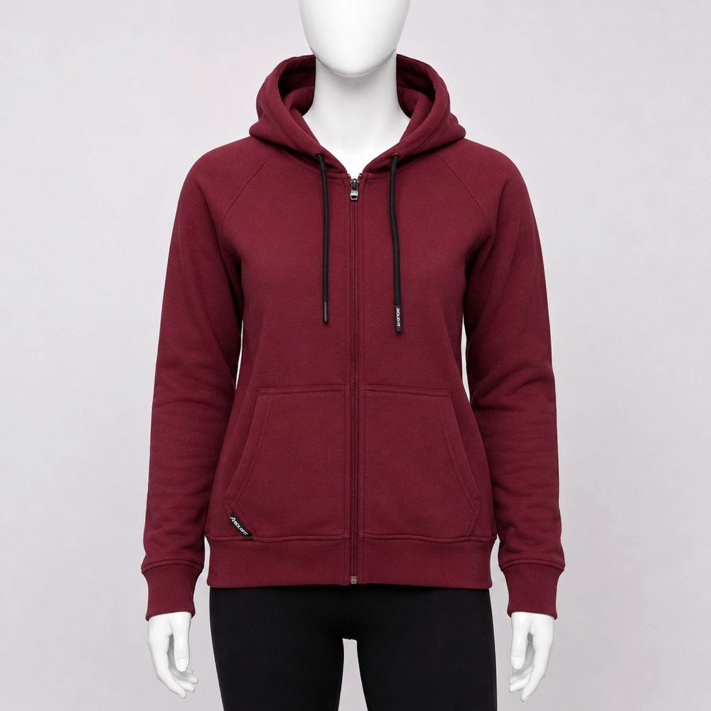 Boldfit Women’s Zip Hoodie – Soft Winter Fleece Jacket with Kangaroo Pocket