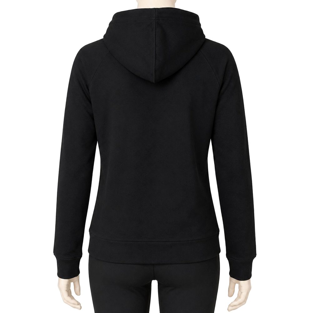 Boldfit Women’s Full Zip Fleece Hoodie Jacket – Black