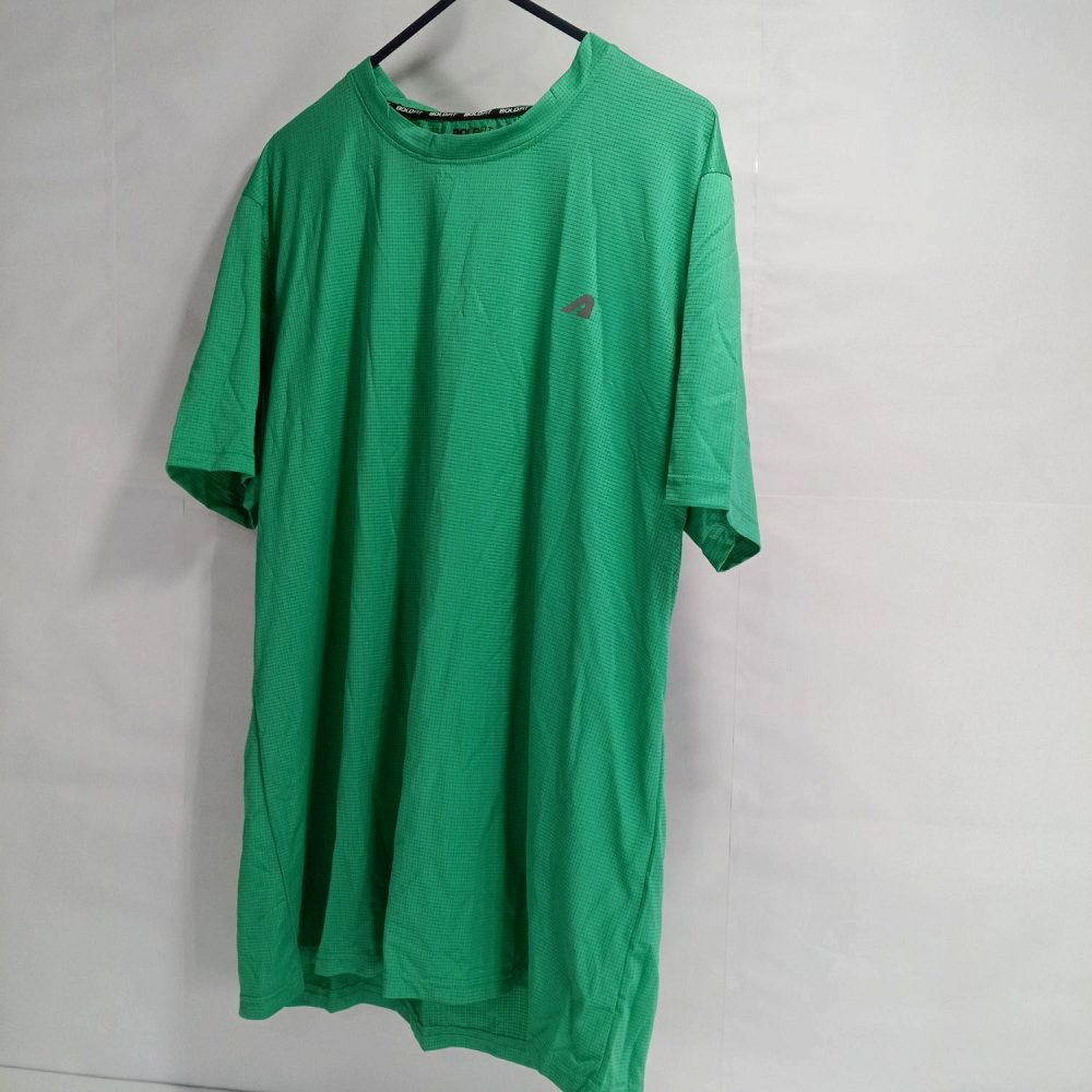 Boldfit Men’s Quick-Dry Gym T-Shirt – Mint Regular Fit Sports Tee