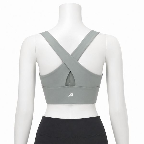 Boldfit Women’s Wire-Free Sports Bra – Grey