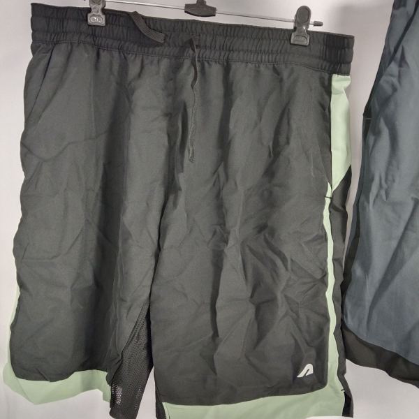 Boldfit Men’s Training Gym Shorts Combo Pack of 2 – Black & Grey