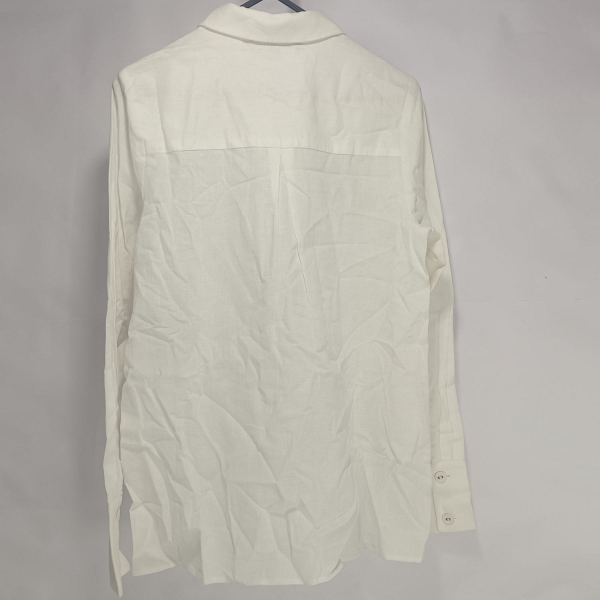 VERO MODA Women’s Solid White Regular Fit Cotton Shirt