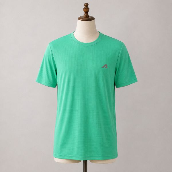 Boldfit Men’s Quick-Dry Gym T-Shirt – Mint Regular Fit Sports Tee